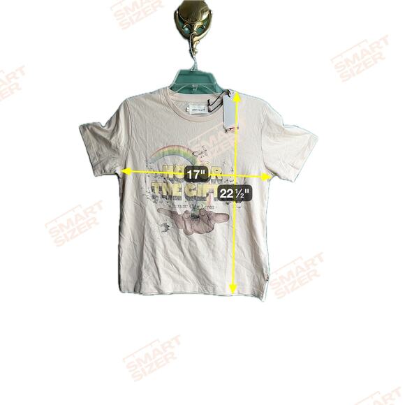 Honor The Gift size 12 Palm T-Shirt in color Stone - Picture 2 of 8